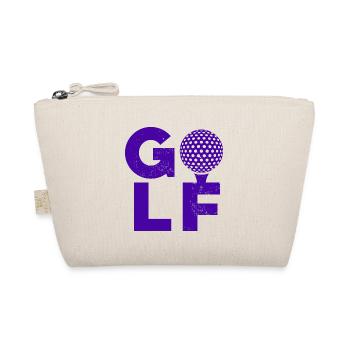 Golf - Golfclub Goldspieler Birdie Elite Luxus - Bio-Täschchen - Natur - Vorne