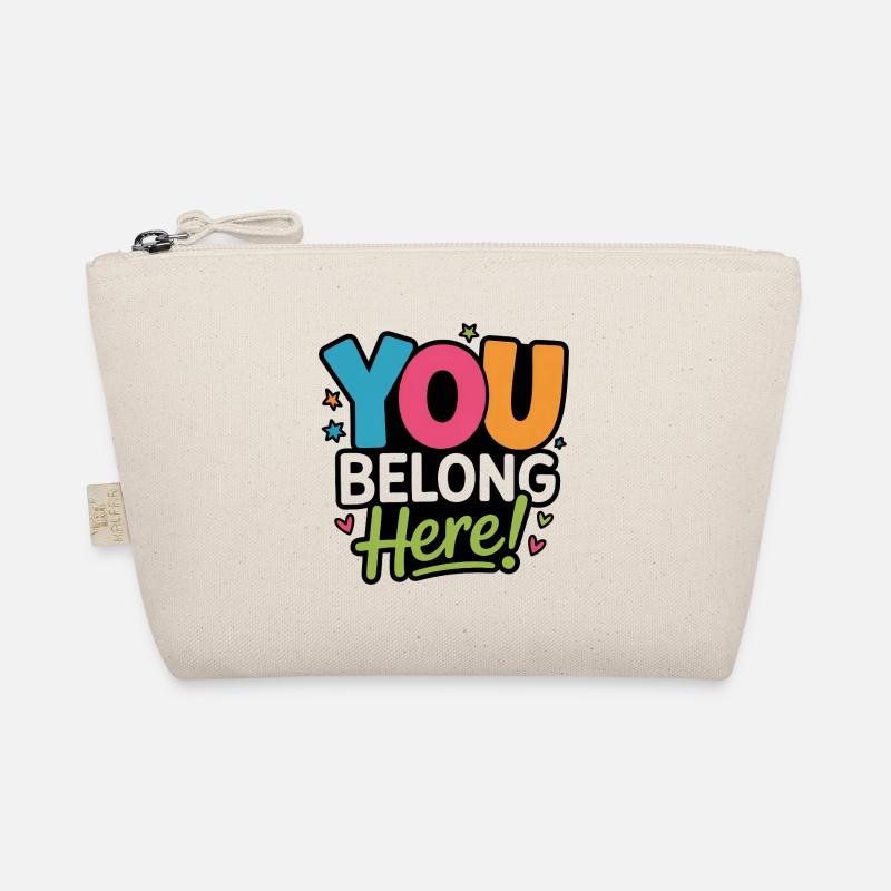 Vous avez votre place ici ! Conception d’inclusion colorée Trousse biologique