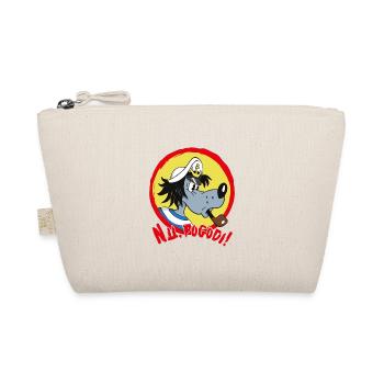 Wolf Nu Pogodi! ! Hare and wolf - Organic Pouch - nature - Front