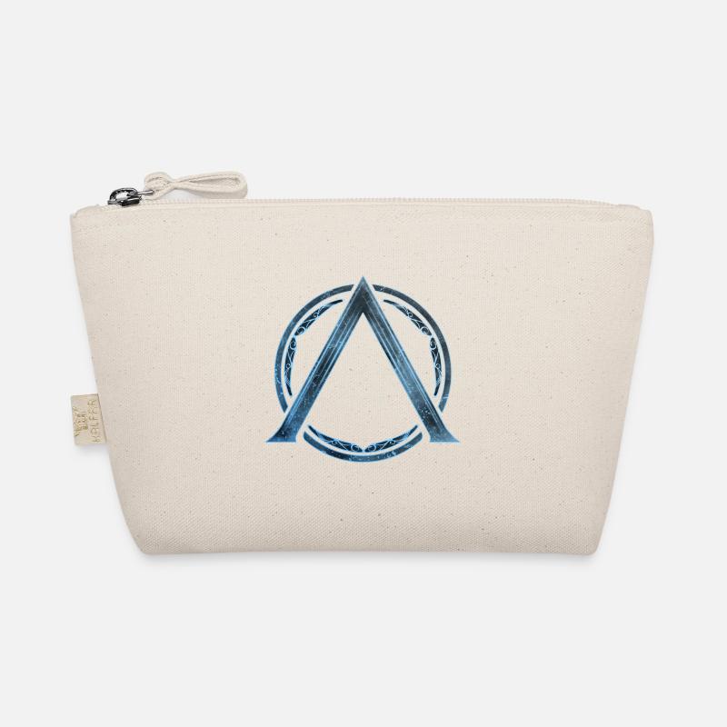 Sparta Lambda icon blue ice Organic Pouch