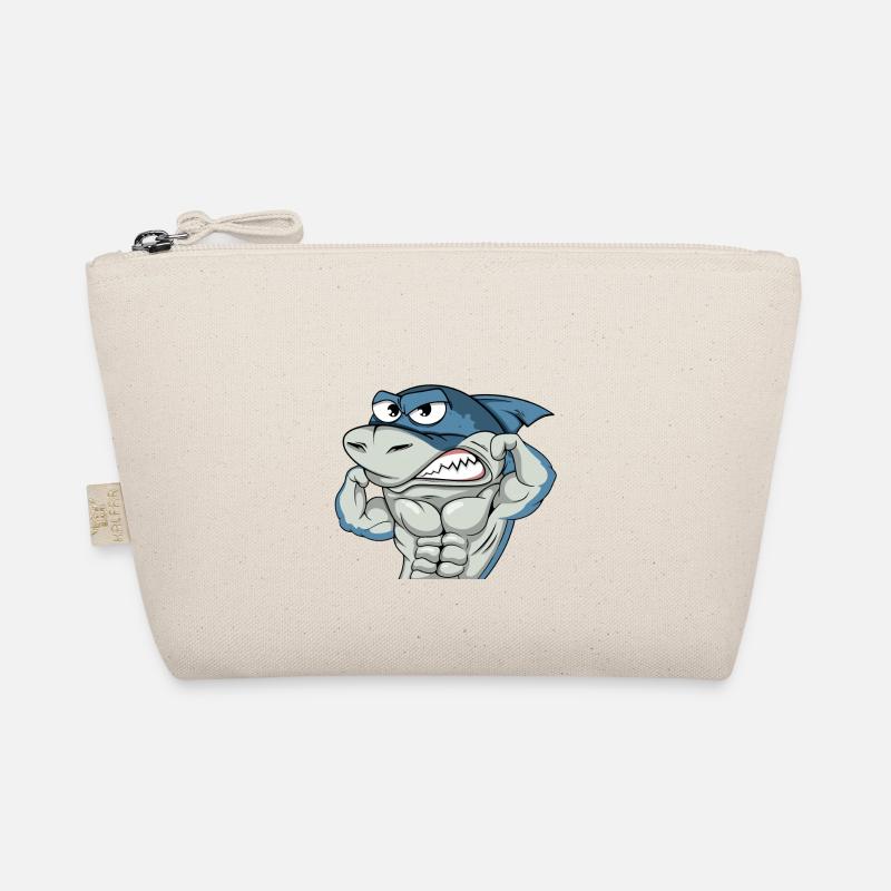 Requin cool avec muscles bodybuilder #3 Cool Sharks Trousse biologique