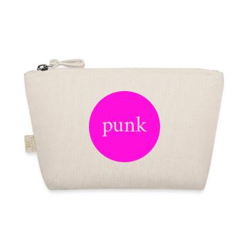Pink is the new punk! - Bio-Täschchen - Natur - Vorne