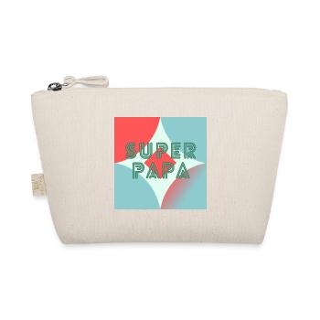 HAPPY BIRTHDAY DAD. DAD. FATHER's DAY. HAPPY BIRTHDAY - Organic Pouch - nature - Front