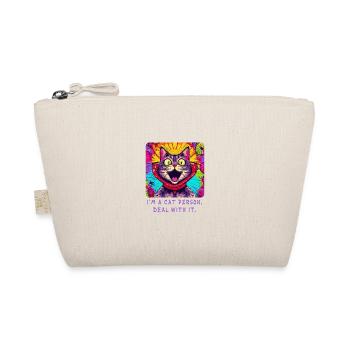 Cat lovers Unite - I'm proud of it! - Organic Pouch - nature - Front