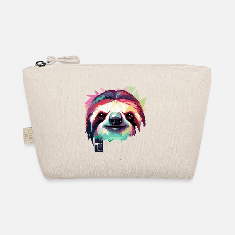 color sloth vector Bio-Täschchen