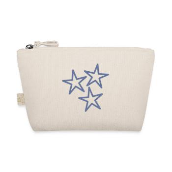 ETOILE. ETOILES. STAR. FÊTE. ANNIVERSAIRE. NOËL - Trousse biologique - nature - Devant
