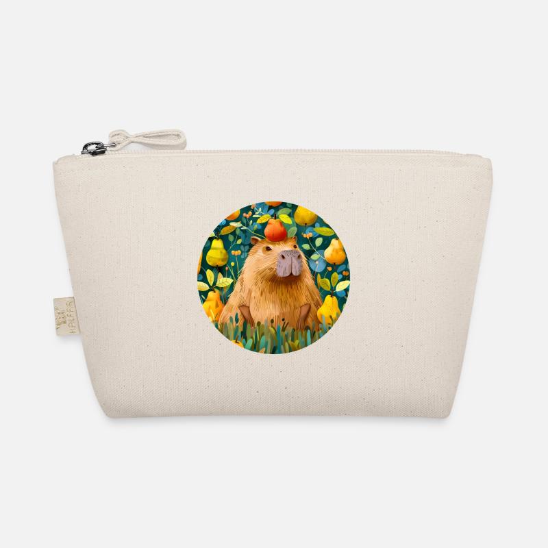 Capybara with pears Organic Pouch