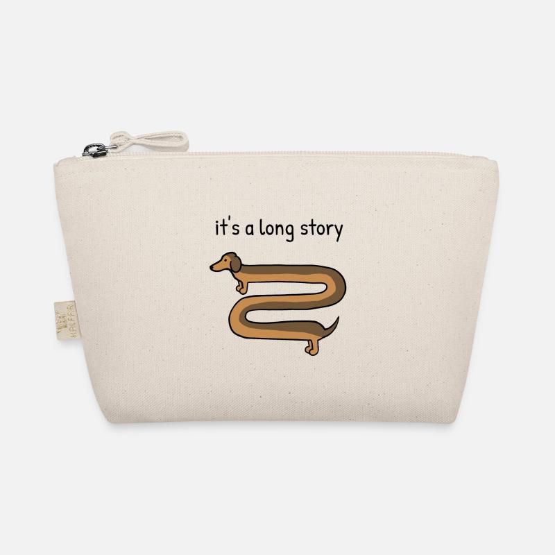 C’est une longue histoire, mignon chien teckel Trousse biologique