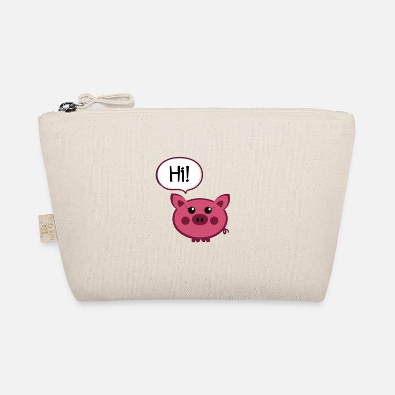 Schwein - Bio-Täschchen - Natur