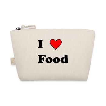 I love Food - Bio-Täschchen - Natur - Vorne