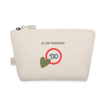 Ja zum Tempolimit! - Bio-Täschchen - Natur - Vorne