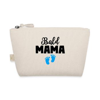 Bald Mama Sohn Baby Mutter - Bio-Täschchen - Natur - Vorne