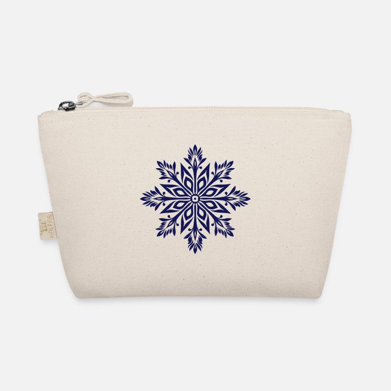 Snowflake, Winter, Snowflake, Star, Pattern, Ice Organic Pouch
