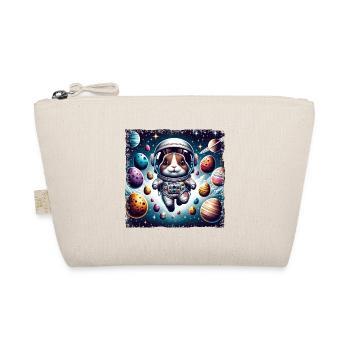 Ostern Osterhase Astronaut Weltraum Sonnensystem - Bio-Täschchen - Natur - Vorne
