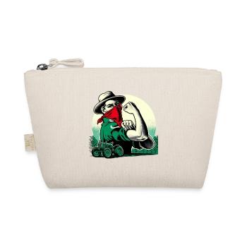Strong Farmer - Organic Pouch - nature - Front