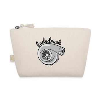 Ladedruck Grau - Bio-Täschchen - Natur - Vorne