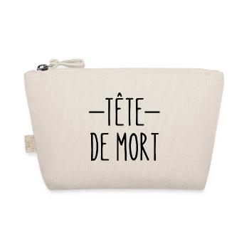 tête de mort - Trousse biologique - nature - Devant