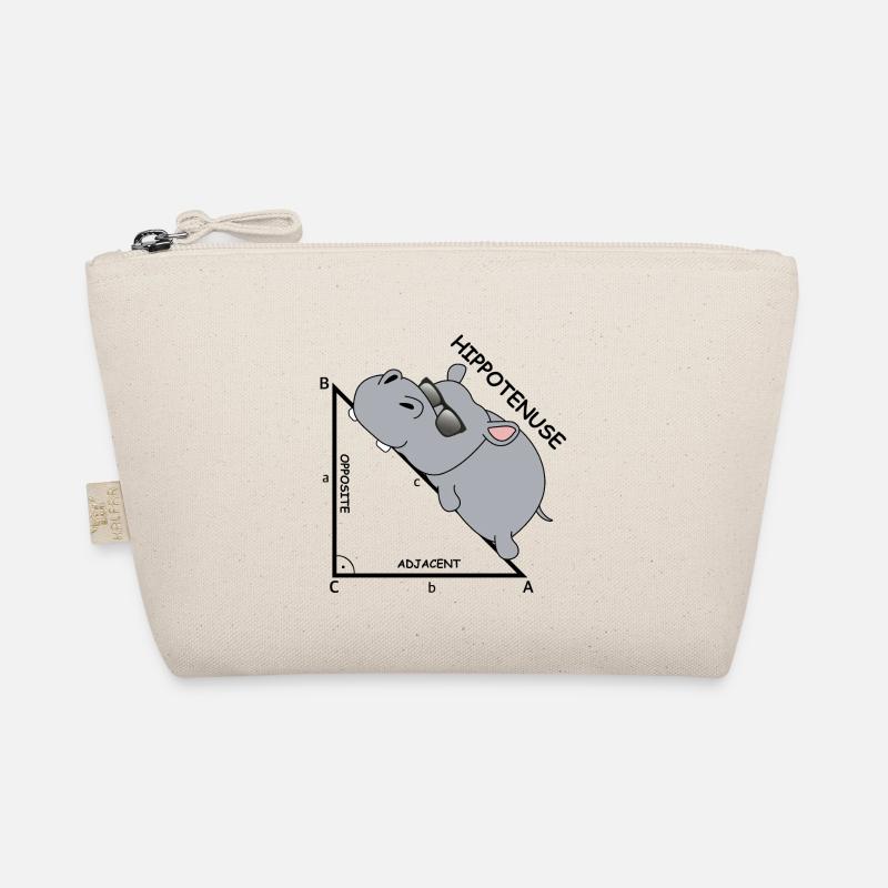 Hippotenuse | Nilpferd, Mathematik, Hypotenuse Bio-Täschchen