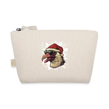 Harpy Bird Christmas Funny - Organic Pouch - nature - Front