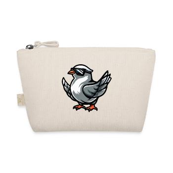 Colombe oiseau bande dessinée cool - Trousse biologique - nature - Devant