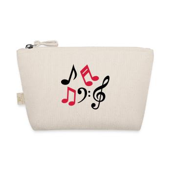 Notes de musique notes musique clef - Trousse biologique - nature - Devant