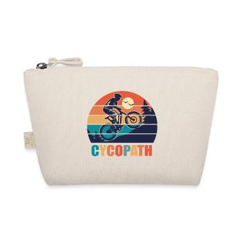 vélo bmx cycopath humour cycliste montagne - Trousse biologique - nature - Devant