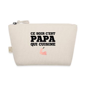 Ce soir c'est papa qui cuisine - Trousse biologique - nature - Devant