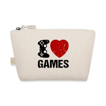 J’adore Games Gaming Gamer - Trousse biologique - nature - Devant