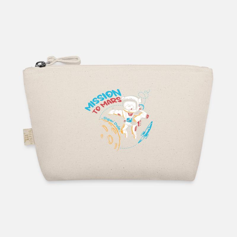 Brave Space Astronaut Bär Grafik Bio-Täschchen