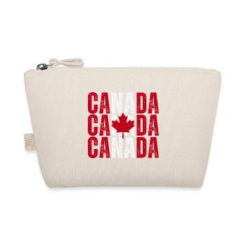 Drapeau du Canada, fierté canadienne - Trousse biologique - nature - Devant