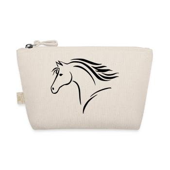 Pferd - Organic Pouch - nature - Front
