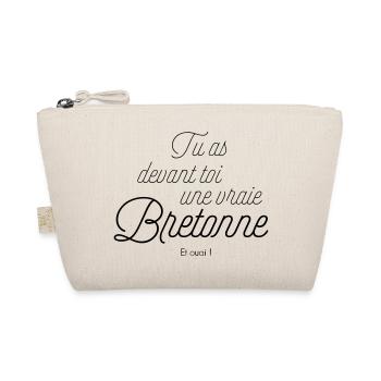 une vraie bretonne - Trousse biologique - nature - Devant