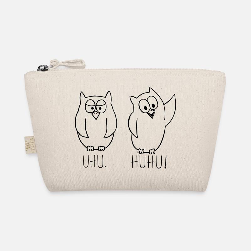 Uhu? Huhu! - Bio-Täschchen - Natur