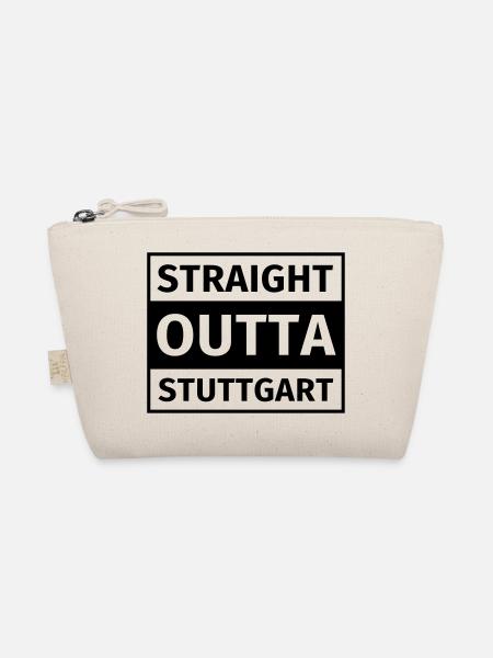 Straight Outta Stuttgart - Bio-Täschchen - Natur - Vorne
