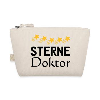 Sterne Doktor Geschenk - Bio-Täschchen - Natur - Vorne