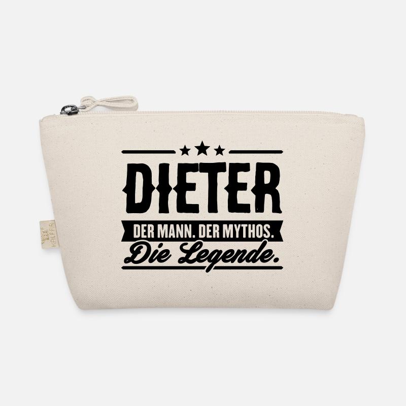 Man Myth Legend Dieter - Organic Pouch - nature