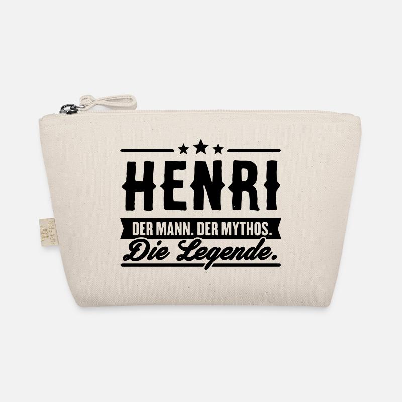 Man Myth Legend Henri Organic Pouch