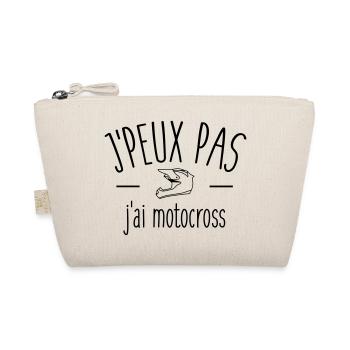 Je peux pas j'ai motocross - Trousse biologique - nature - Devant