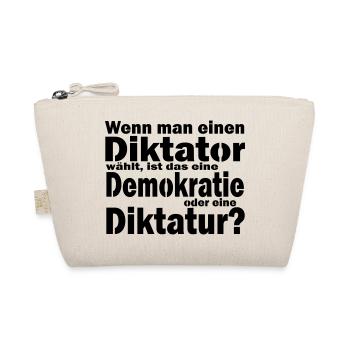 Diktatur oder Demokratie - eine Wahl? - Bio-Täschchen - Natur - Vorne