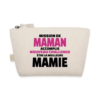 nouveau challenge être la meilleure mamie - Trousse biologique - nature - Devant