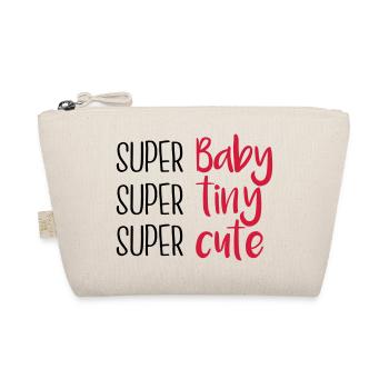 Super Baby Super tiny Super cute - Trousse biologique - nature - Devant