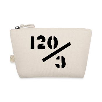 40 Jahre - 120/3 - Bio-Täschchen - Natur - Vorne