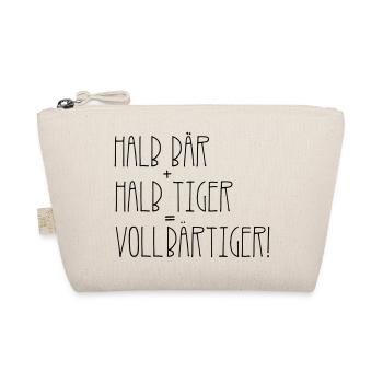 Vollbärtiger - Bio-Täschchen - Natur - Vorne