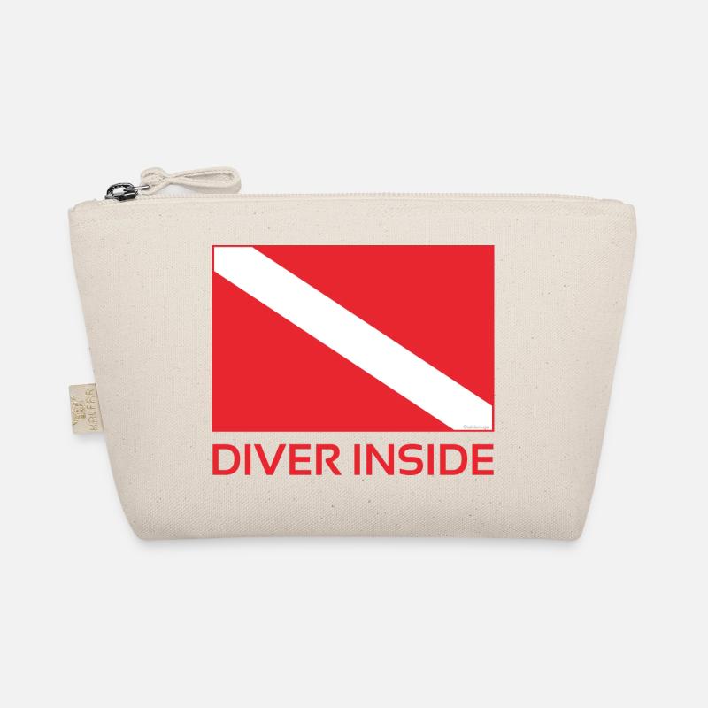 Innerhalb Scubadiver Bio-Täschchen