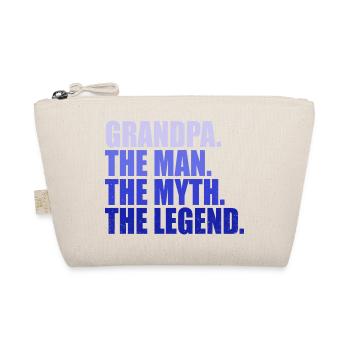 Grand-père homme Mythe Légende chemise grand-papa cadeau - Trousse biologique - nature - Devant