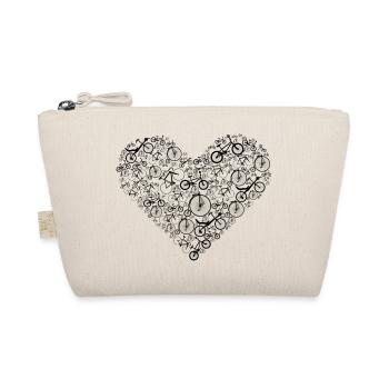Bikes of Love - Organic Pouch - nature - Front