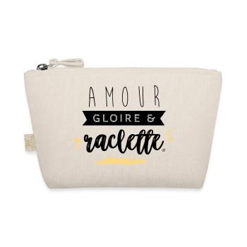 Amour, gloire & raclette - Trousse biologique - nature - Devant