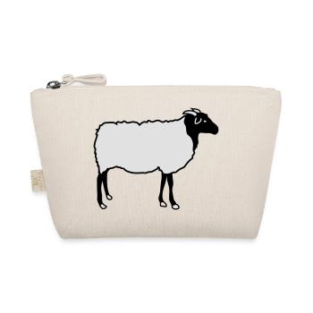 Sheep Sheep Heidschnucke Lamb Shepherd Lambs - Organic Pouch - nature - Front