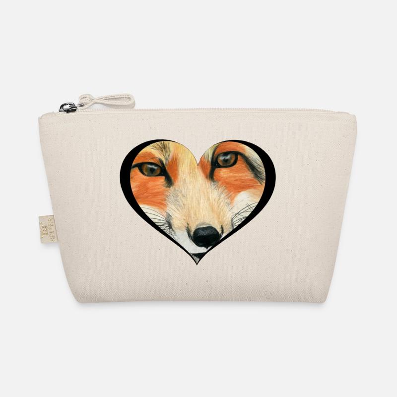 Fuchs - Bio-Täschchen - Natur