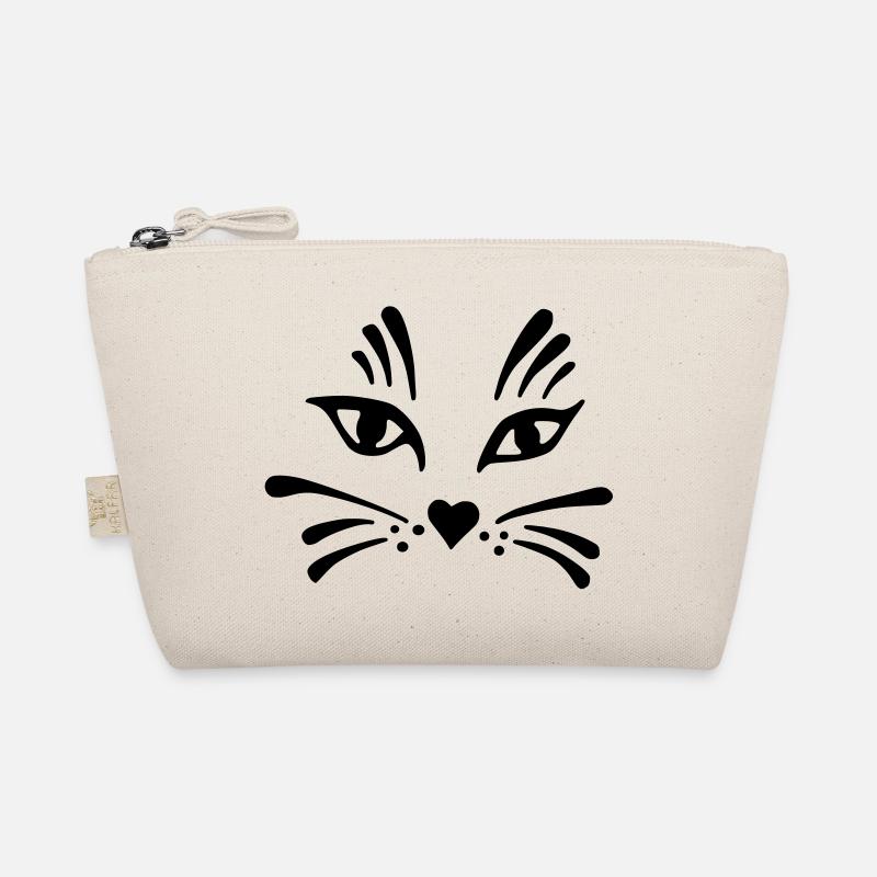 cat flower Organic Pouch